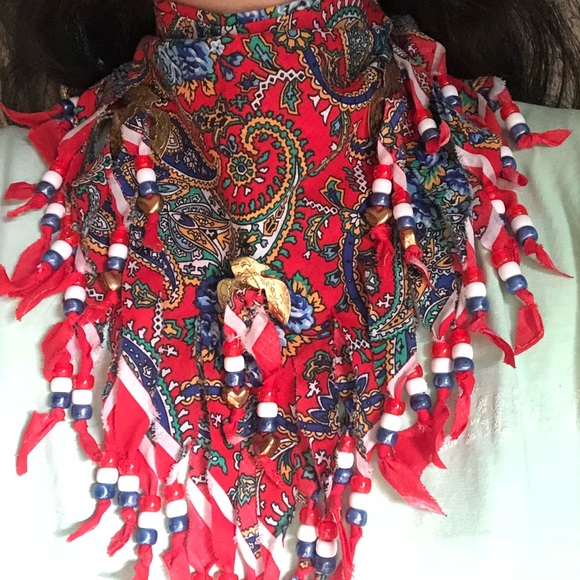 Vintage Accessories - SOLD🔥Vtg Bandana Concho Scarf Vintage Accessories - SOLD🔥Vtg Bandana Concho Scarf